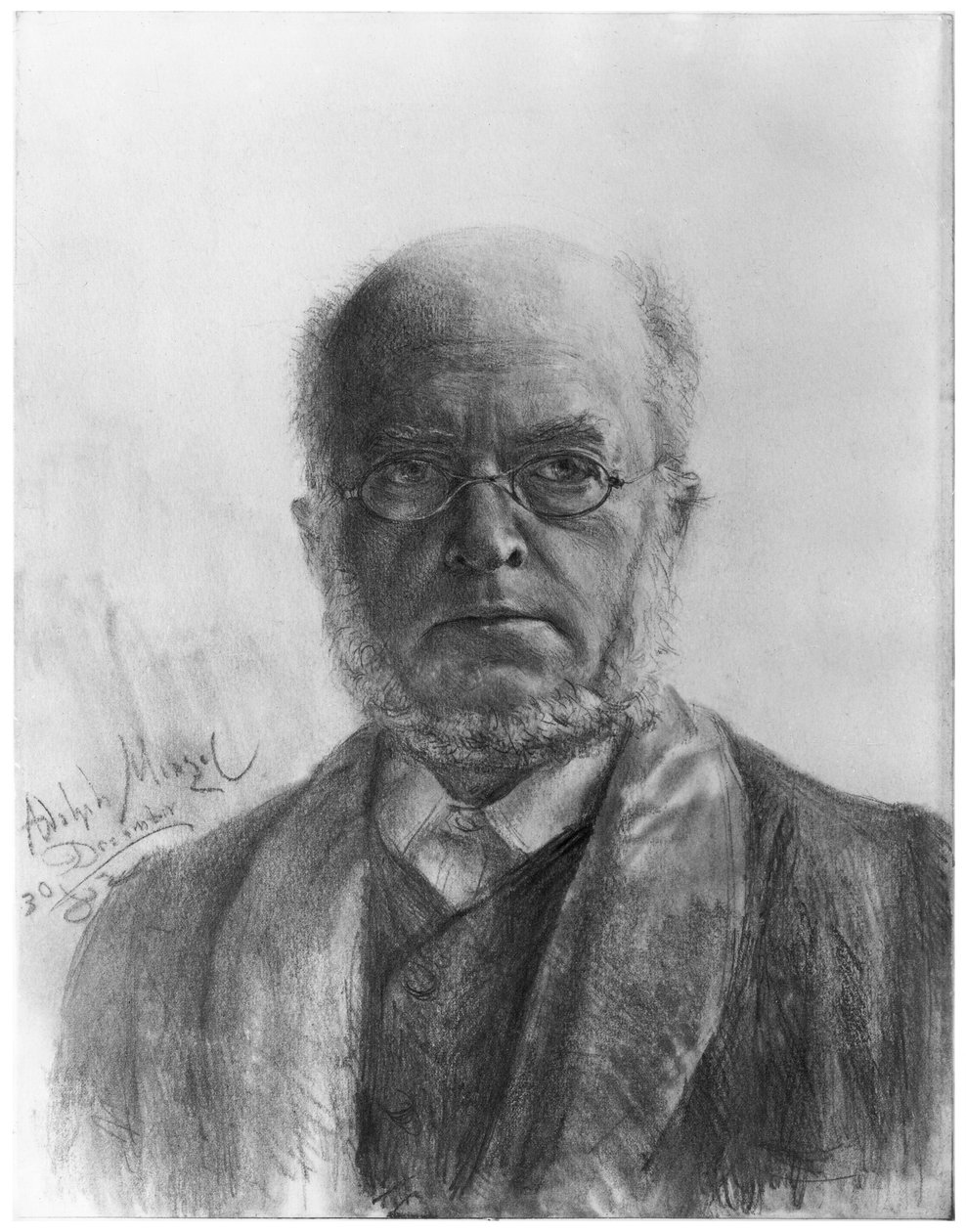 Autoportret autorstwa Adolph Menzel