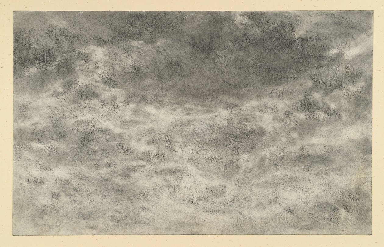 Studium chmur autorstwa Adolph Menzel