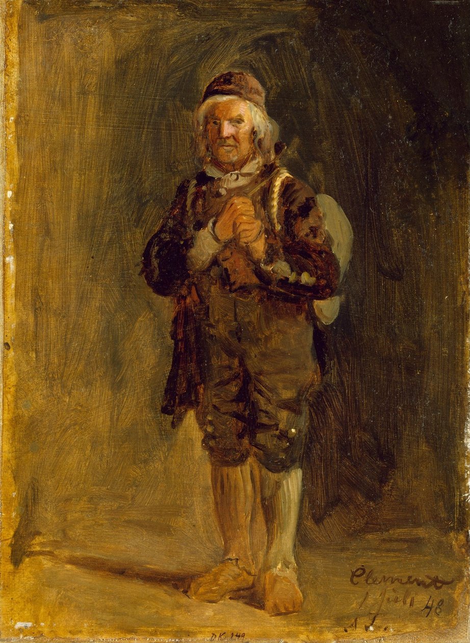 Clement Ringnæs z Sigdal autorstwa Adolph Tidemand