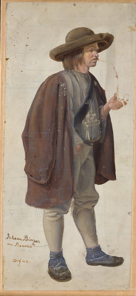 Niemiecki rolnik autorstwa Adolph Tidemand