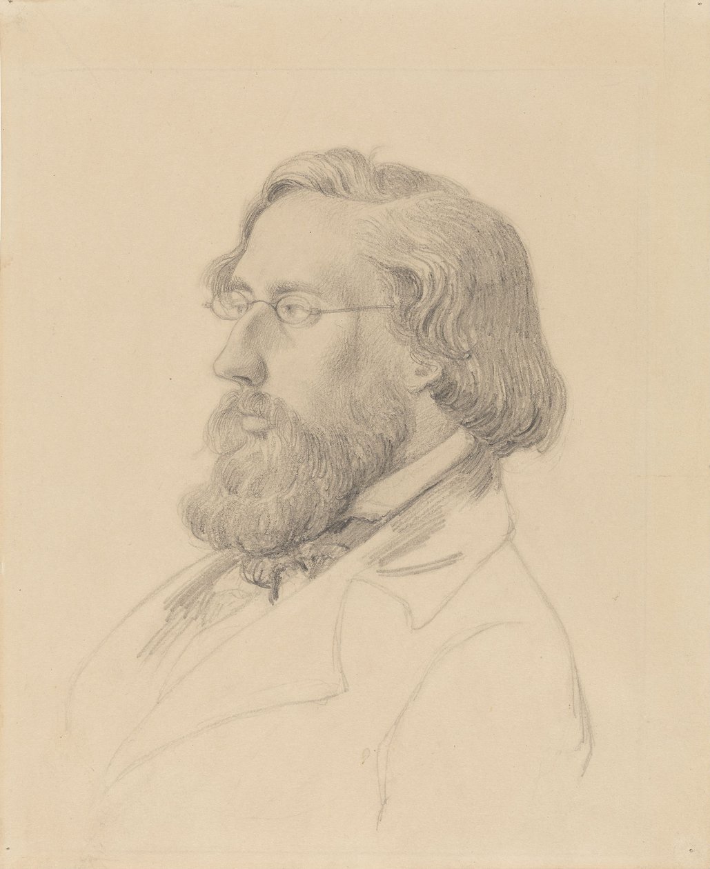 Hans Gude autorstwa Adolph Tidemand