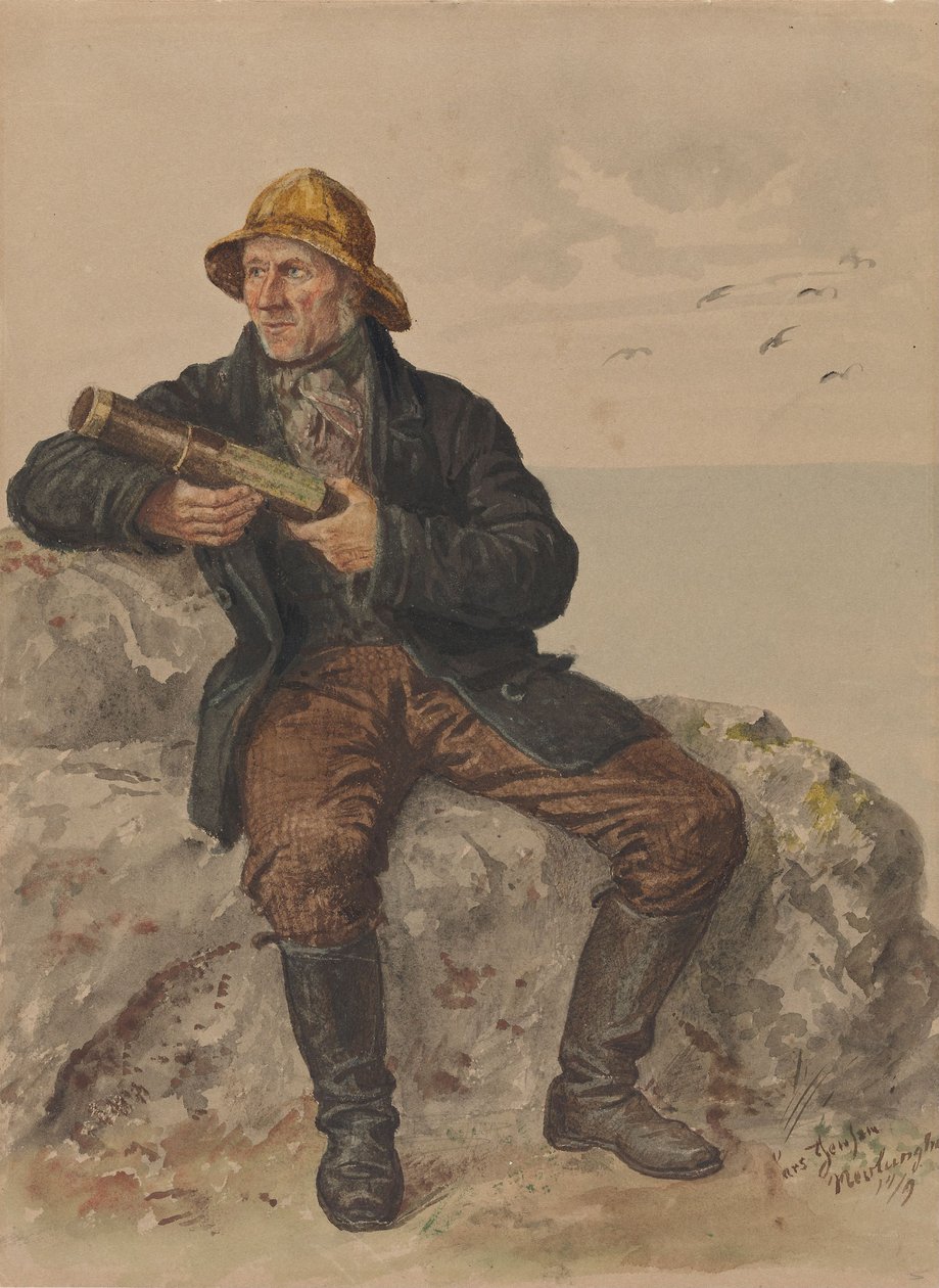Lars Jensen, Nevlunghavn autorstwa Adolph Tidemand