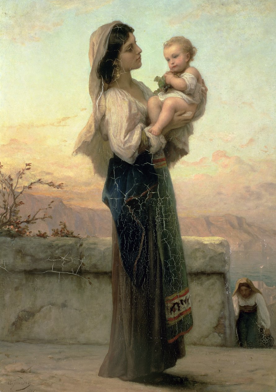 Madonna z Dzieciątkiem autorstwa Adolphe Jourdan