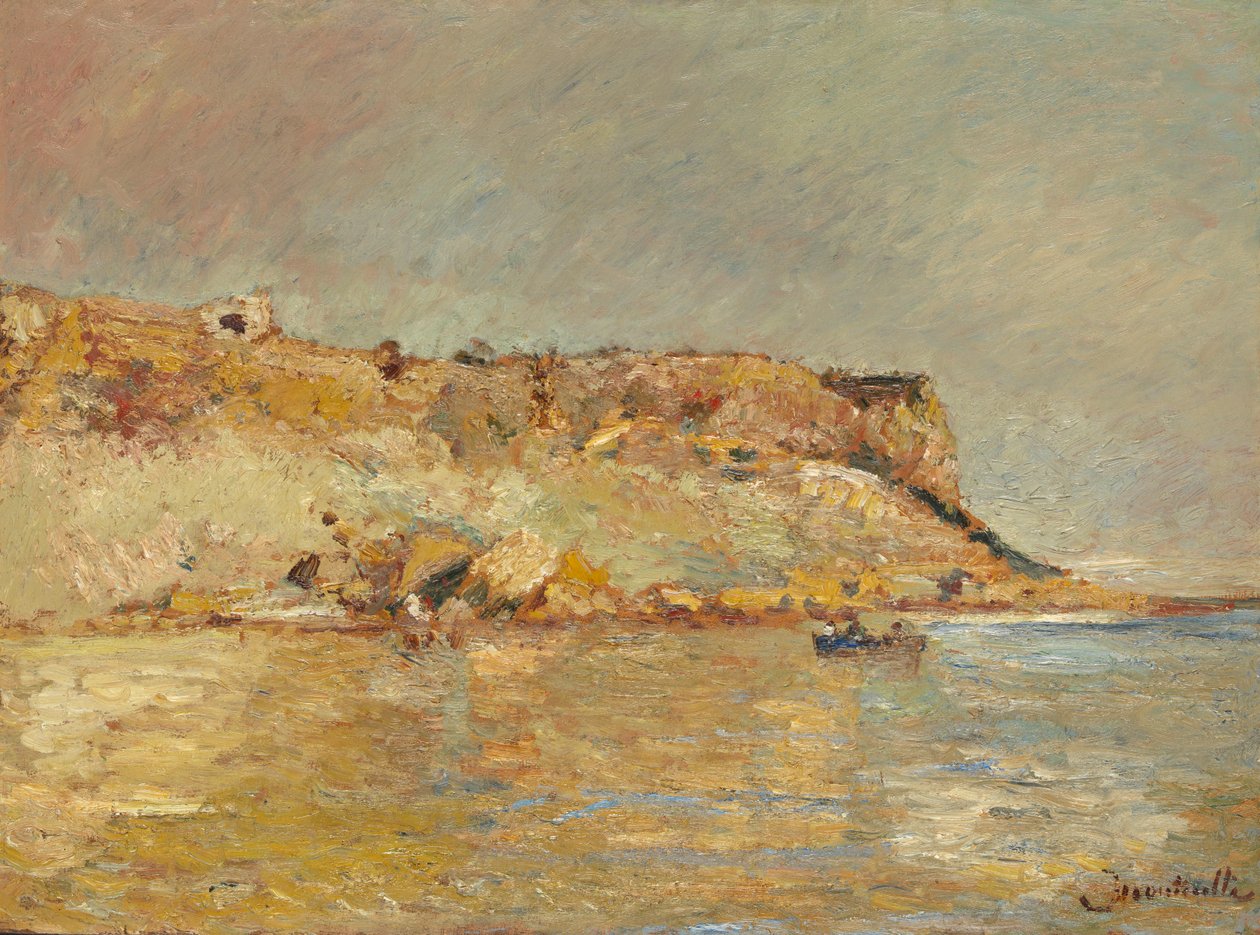 Góry przybrzeżne autorstwa Adolphe Joseph Thomas Monticelli