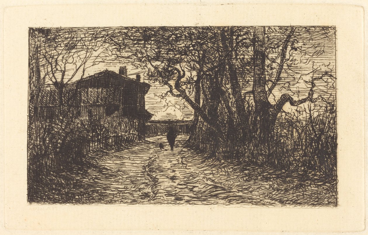 W Gorge de Loup autorstwa Adolphe Appian