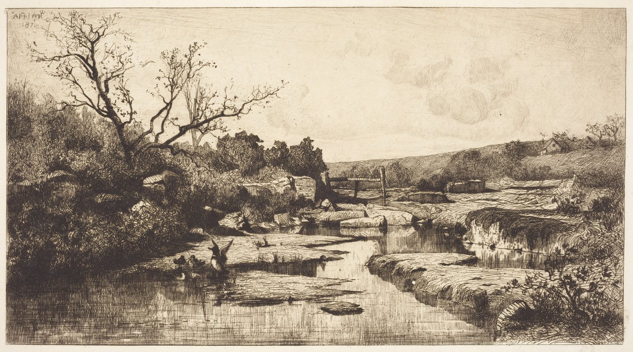Krajobraz autorstwa Adolphe Appian