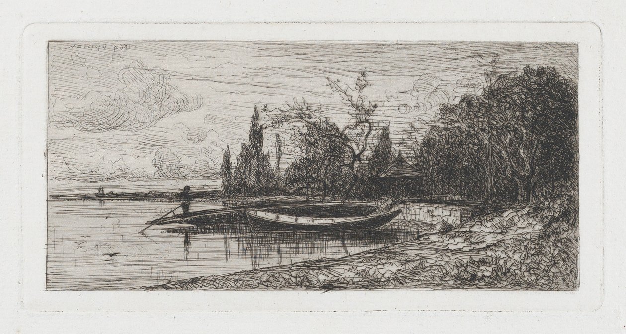 W pobliżu Rix (Ain) autorstwa Adolphe Appian