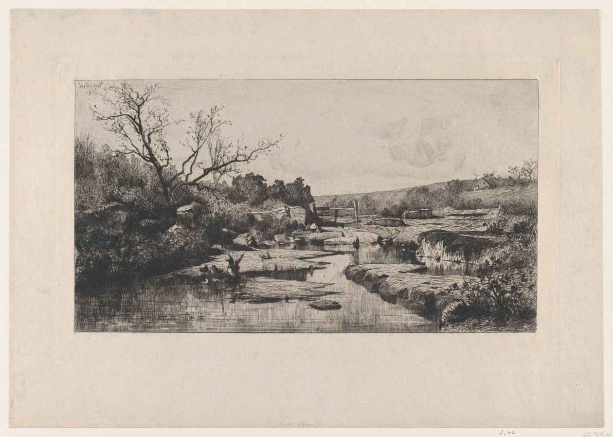 Źródła Albarine (Ain) autorstwa Adolphe Appian