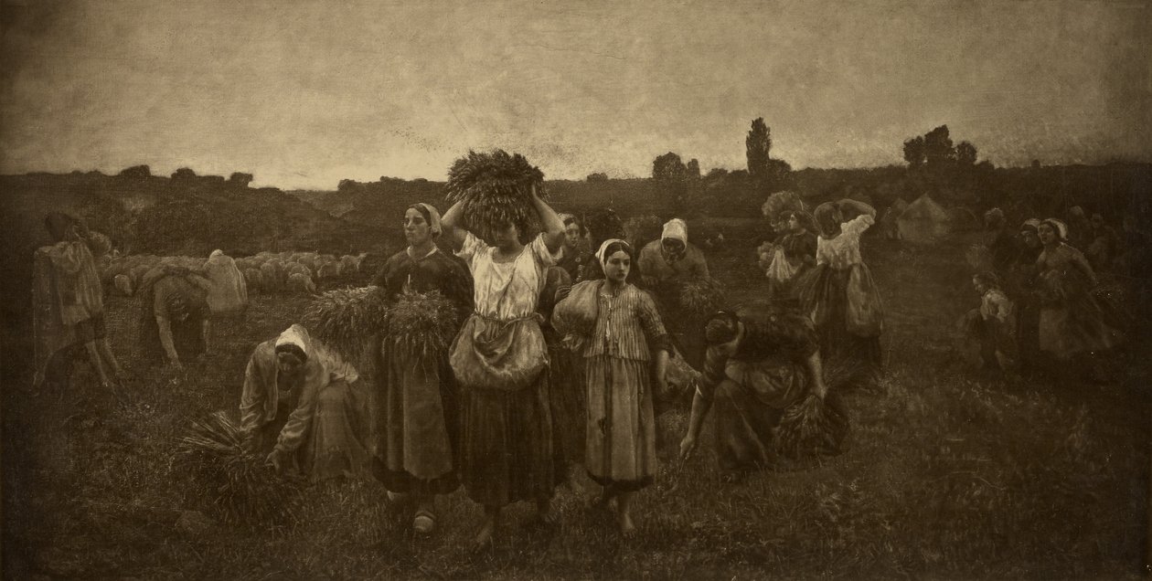 Wzywanie Gleanerów autorstwa Adolphe Braun