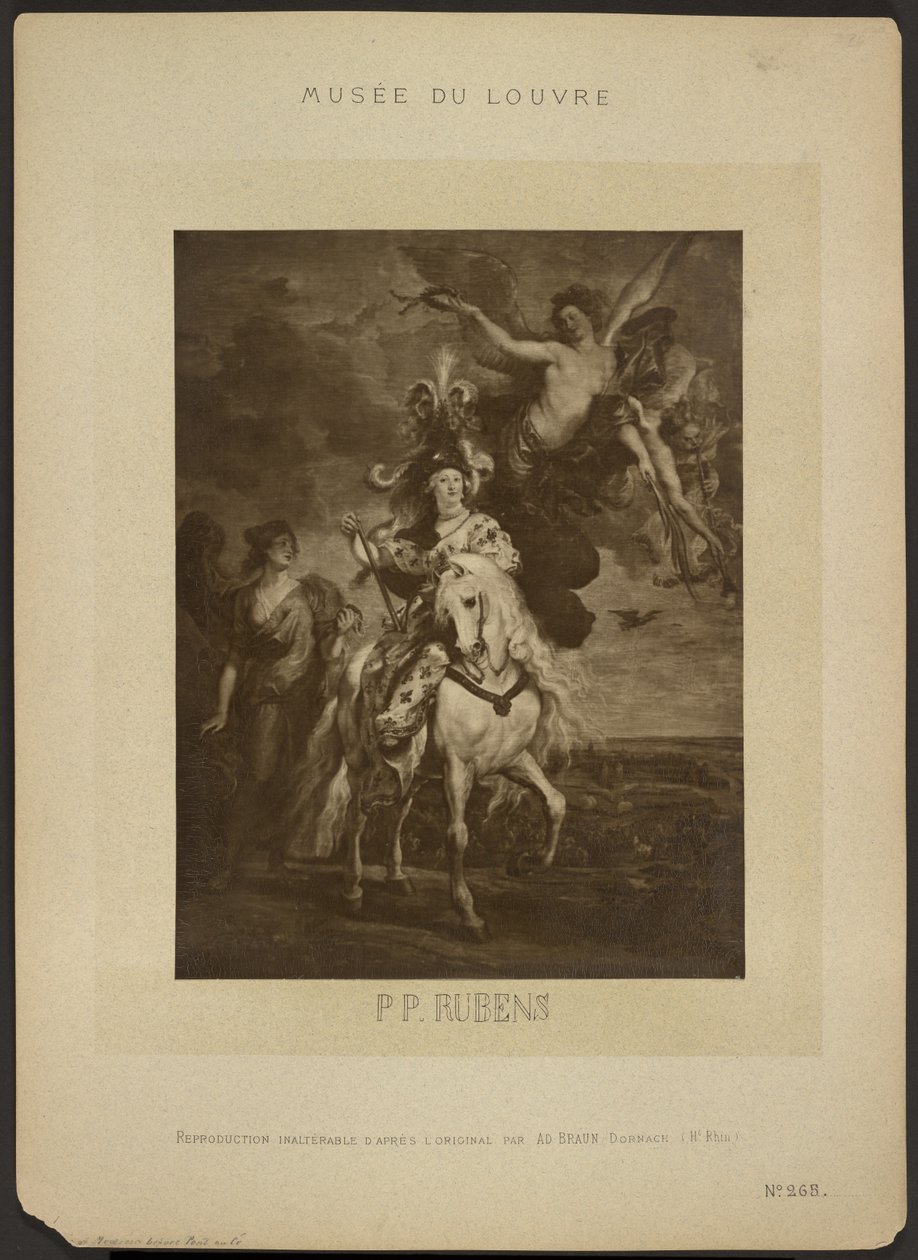 [Zdobycie Juliers przez Rubena, Musee du Louvre]. autorstwa Adolphe Braun