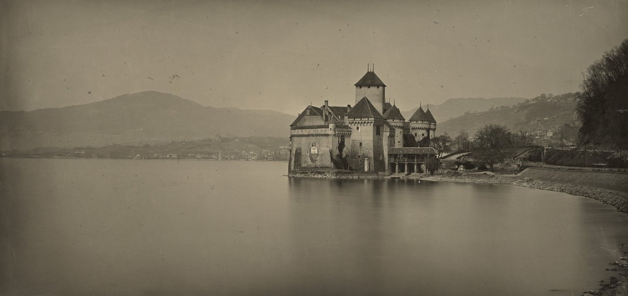 [Zamek w Chillon] autorstwa Adolphe Braun