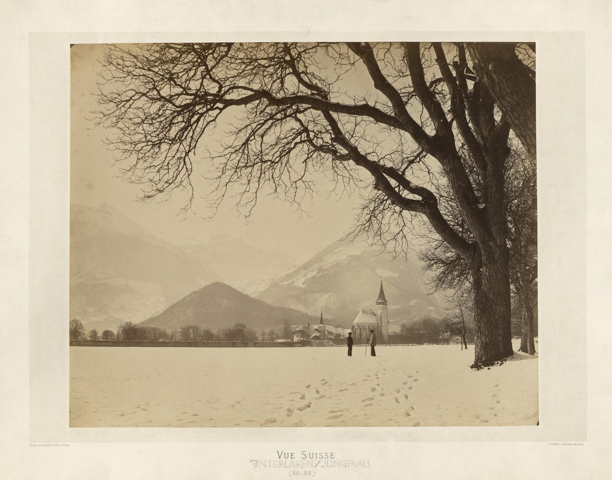 [Interlaken / Jungfrau] autorstwa Adolphe Braun