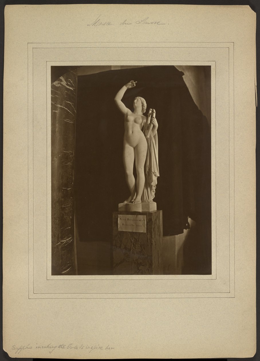[„Safona wzywająca bogów, by ją natchnęli” autorstwa Pradiera / Musée du Louvre] autorstwa Adolphe Braun