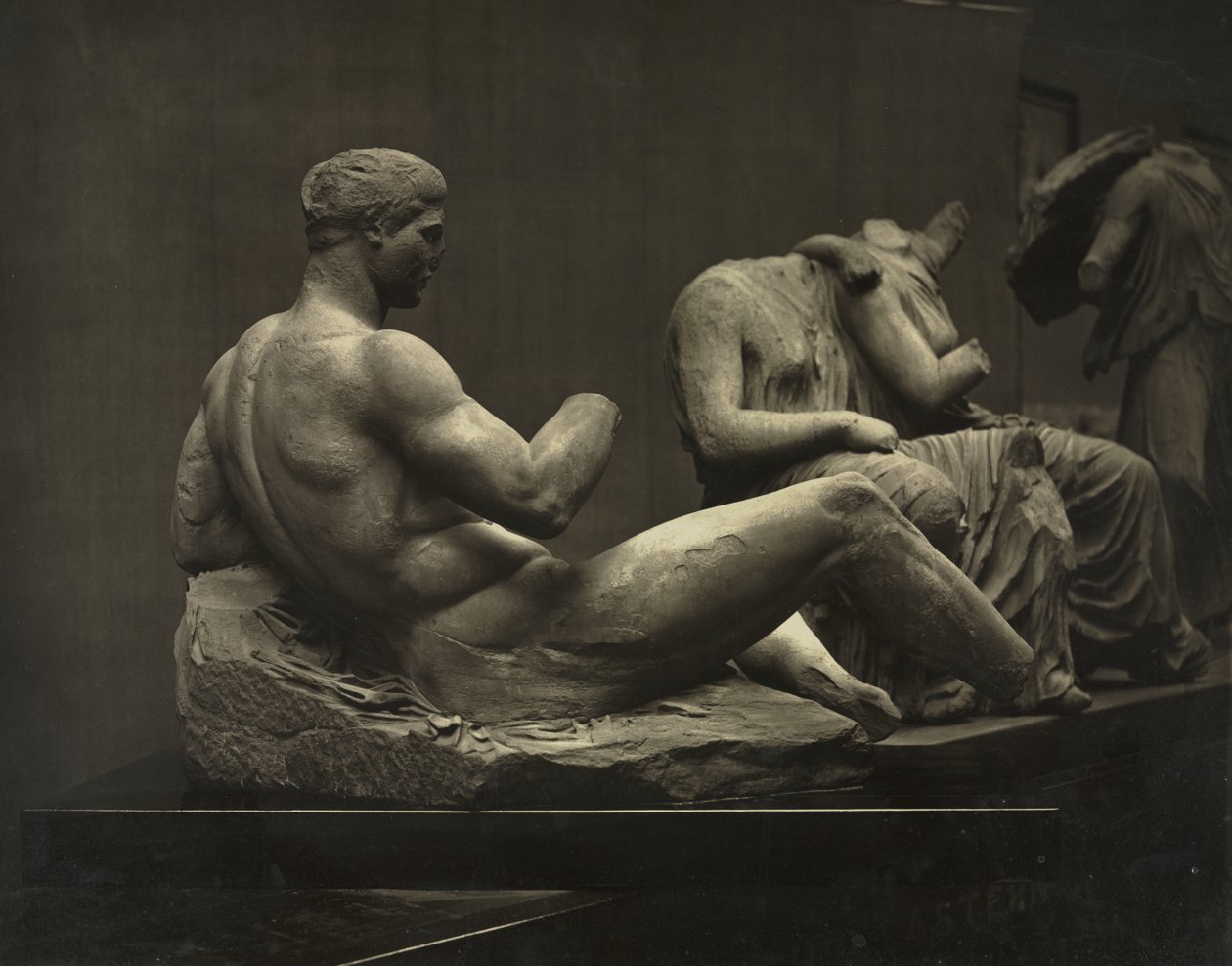 Rzeźby z Partenonu, British Museum autorstwa Adolphe Braun