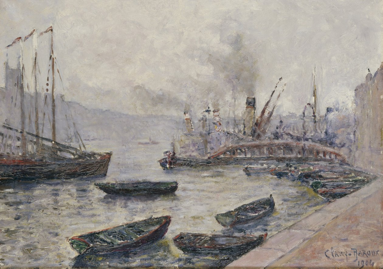Most Londyński, 1904 autorstwa Adolphe Clary Baroux