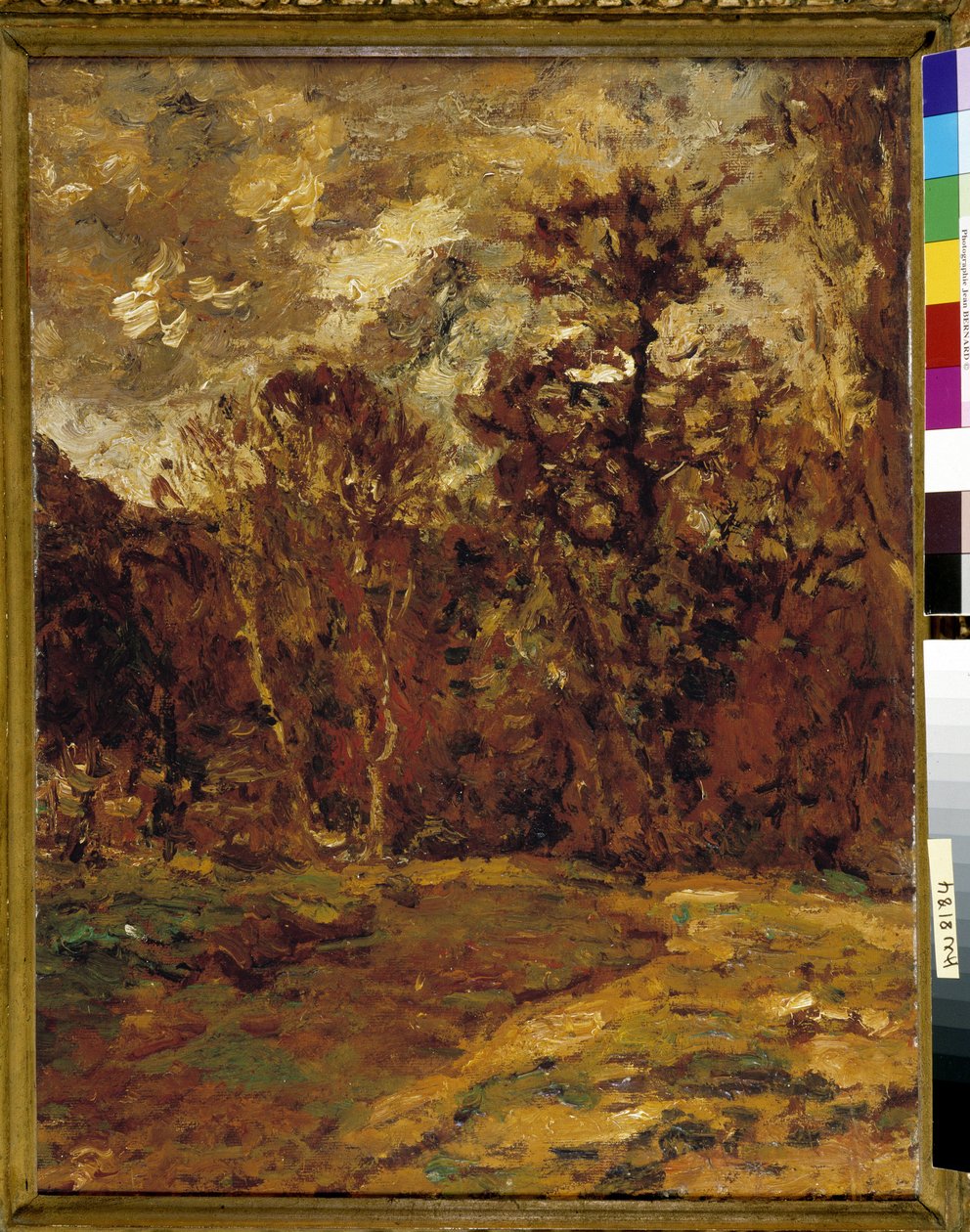 Jesienny krajobraz autorstwa Adolphe Joseph Thomas Monticelli