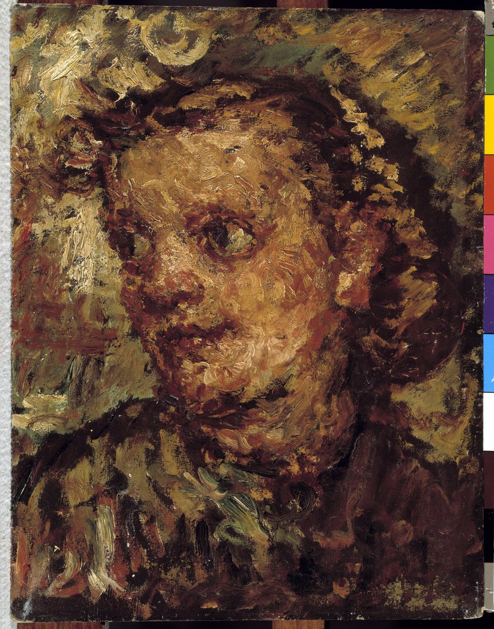 Portret Emmy Ricard autorstwa Adolphe Joseph Thomas Monticelli
