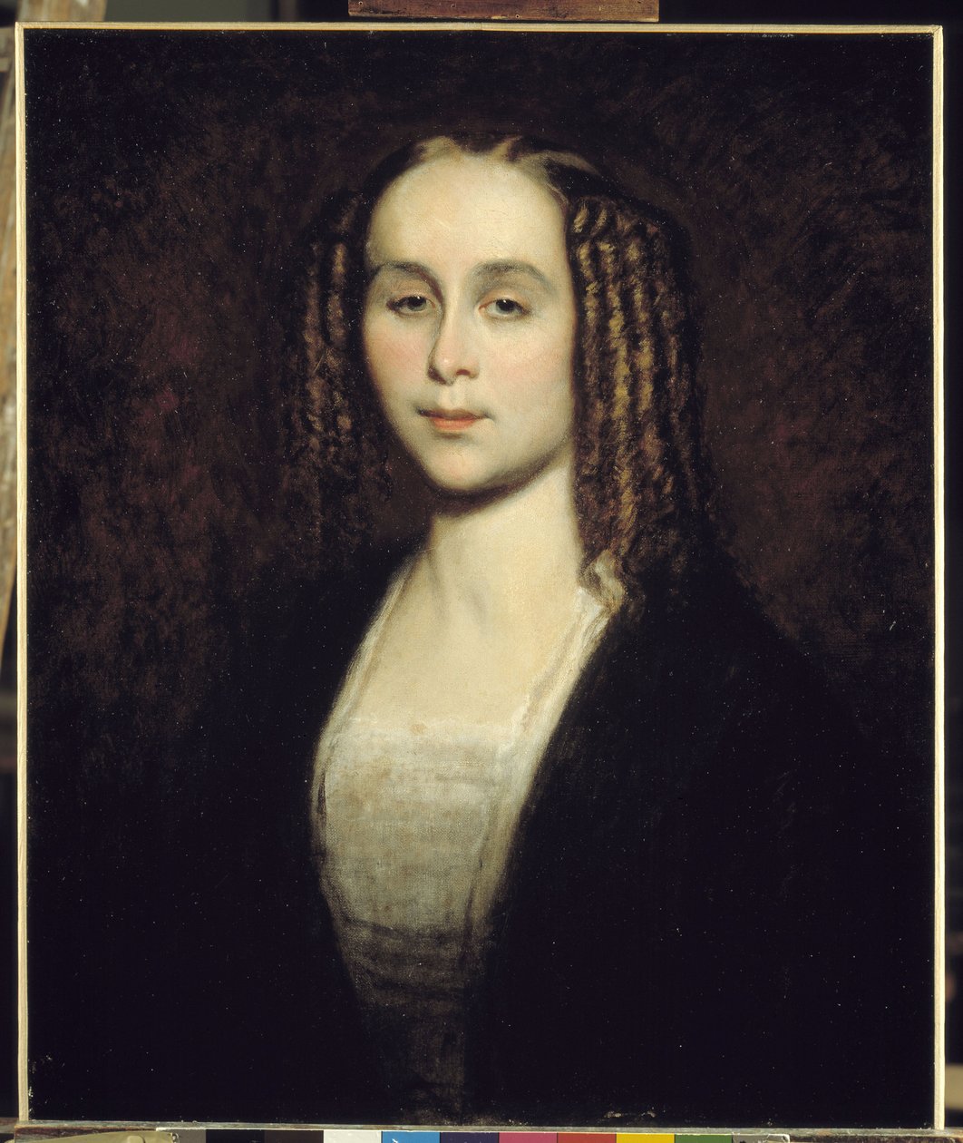Portret Madame Ange Monticelli, ciotki malarza autorstwa Adolphe Joseph Thomas Monticelli