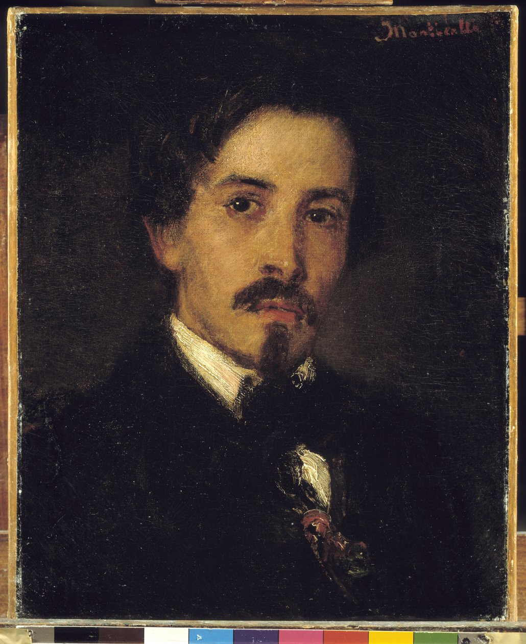 Domniemany portret malarza Ferdynanda Violi, 1859 (olej na płótnie) autorstwa Adolphe Joseph Thomas Monticelli