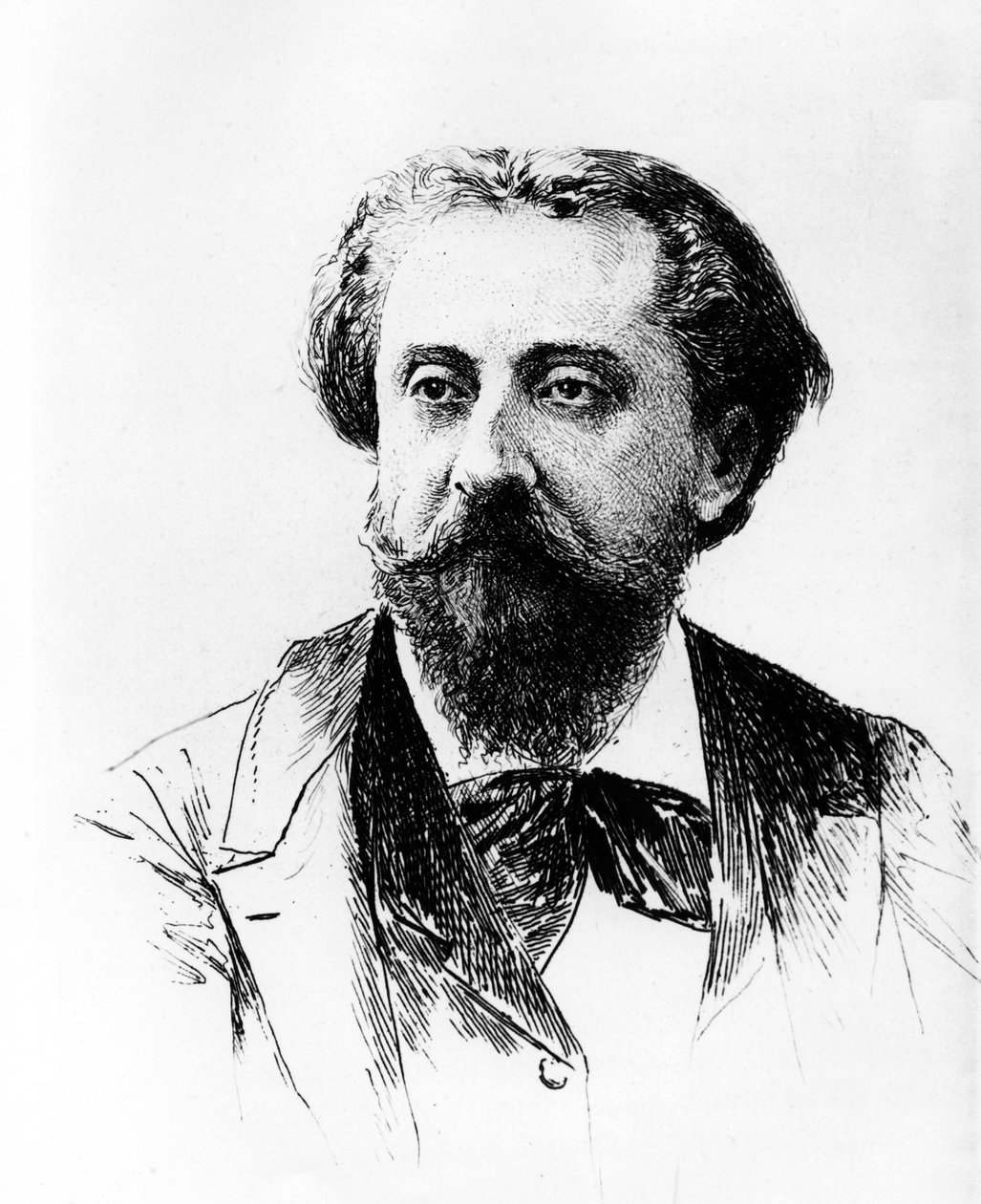 Katulle Mendes autorstwa Adolphe Lalauze