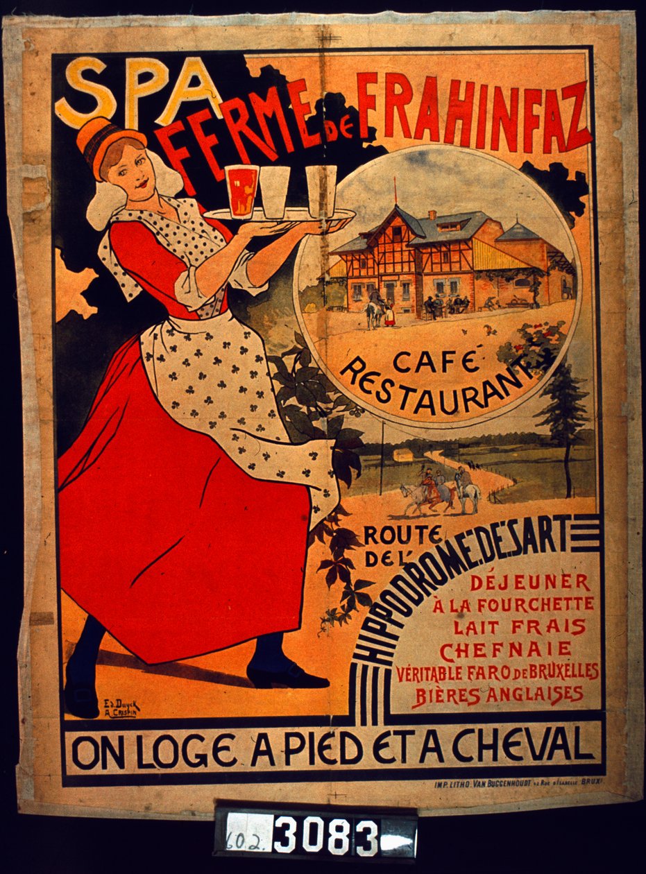 Uzdrowisko - Farma Frahinfaza, 1896 autorstwa Adolphe Louis Charles Crespin