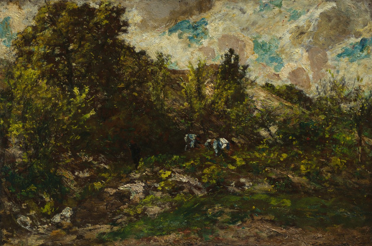 Jesień autorstwa Adolphe Monticelli