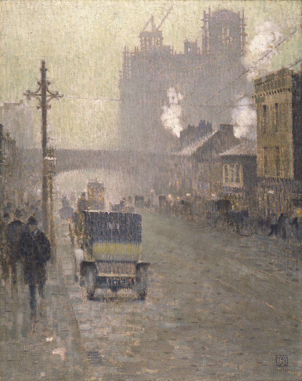 Oxford Road, Manchester Puola autorstwa Adolphe Valette