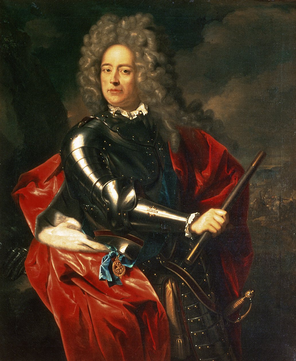 Portret Johna Churchilla, 1. księcia Marlborough (1650-1722) autorstwa Adriaan van der Werff