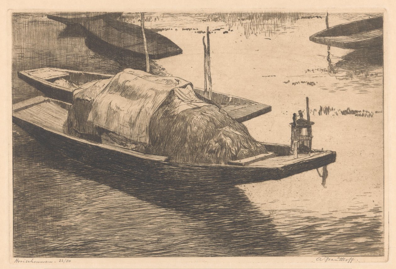 Hooischouwen (oryginalny tytuł na obiekcie) autorstwa Adriaan J. van 