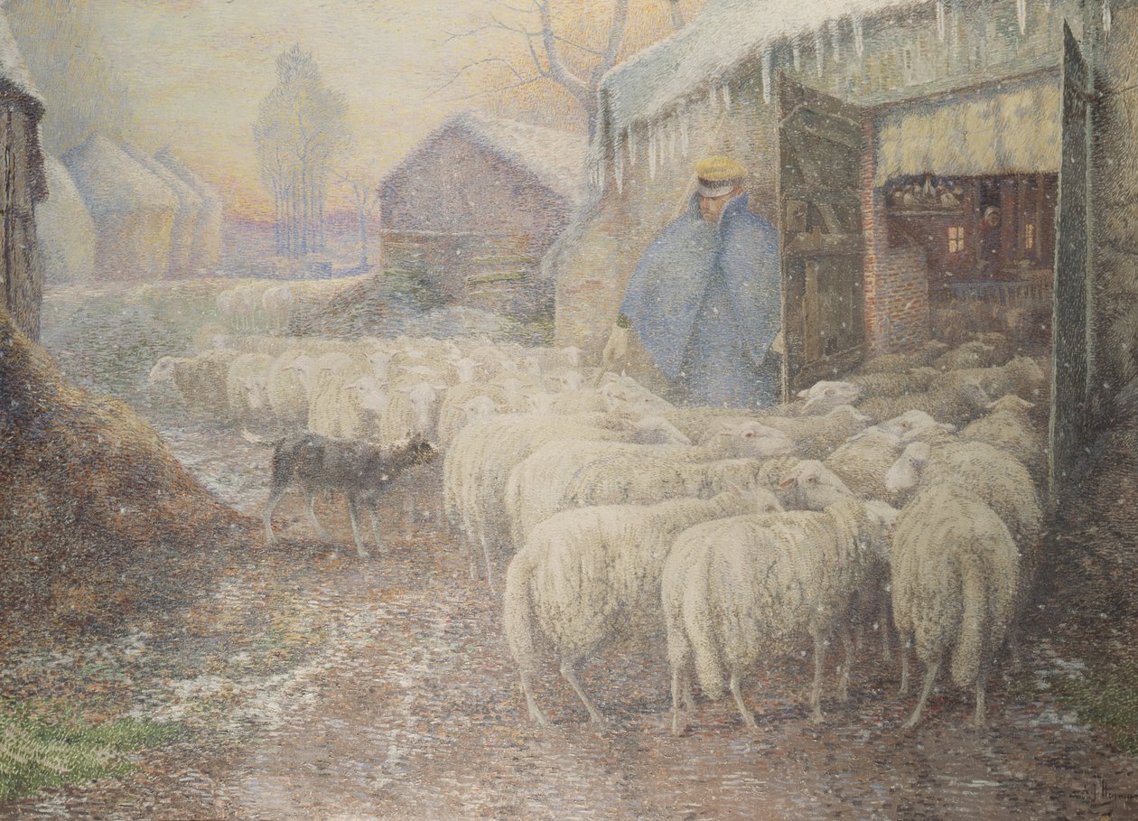 Powrót pasterza autorstwa Adriaan Josef Heymans