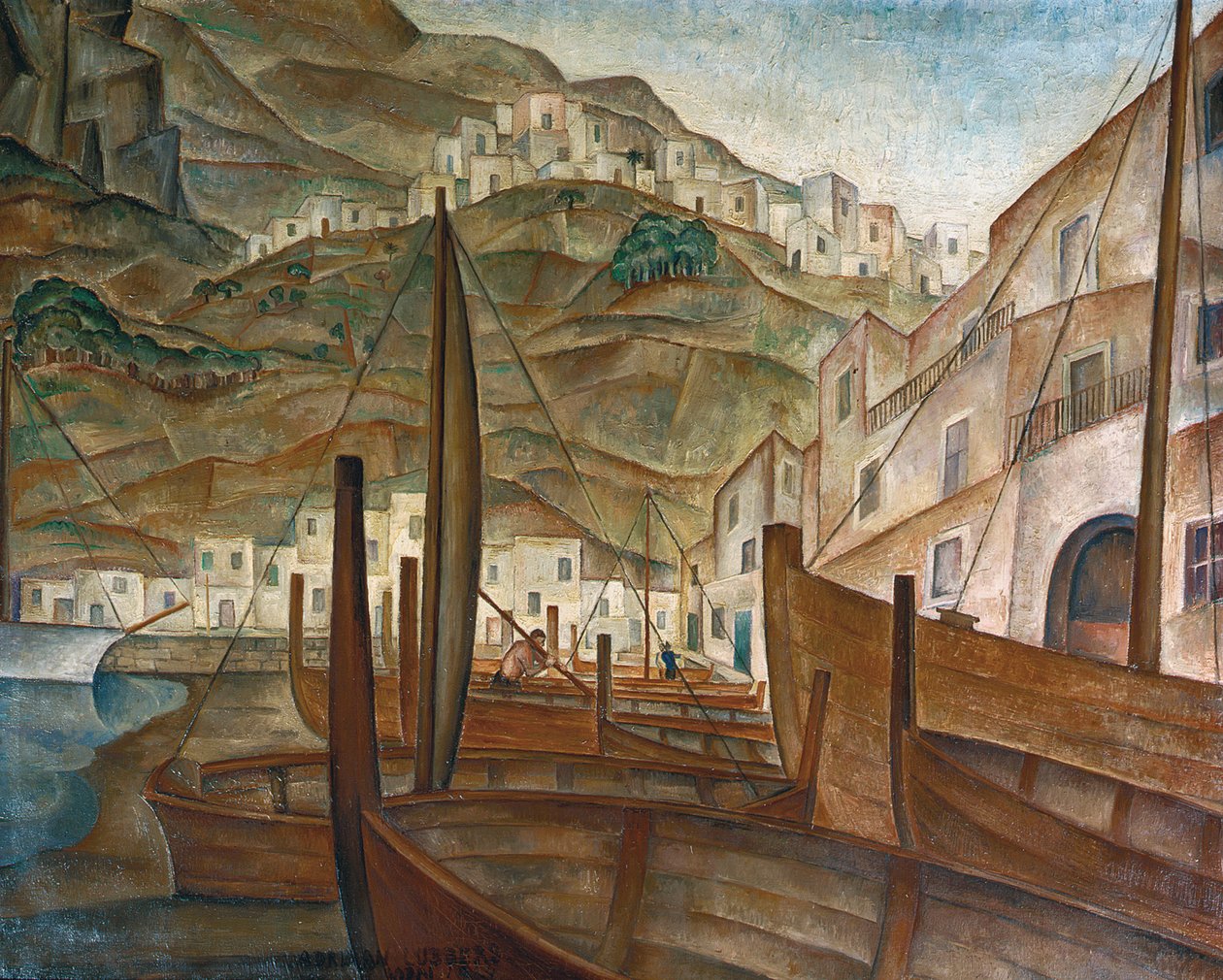 Marina Grande, Capri autorstwa Adriaan Lubbers