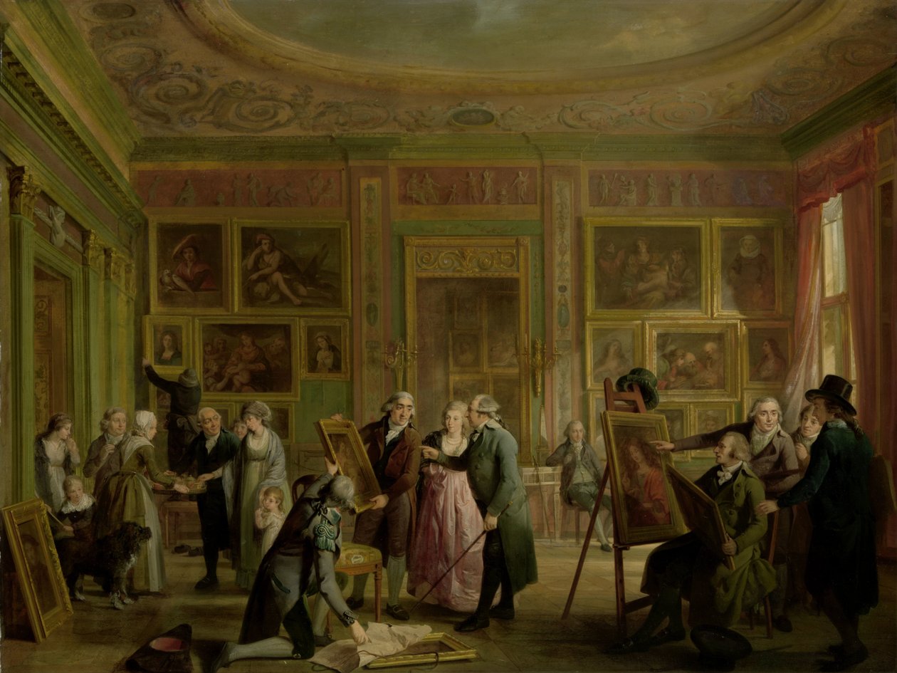 Galeria Sztuki Józefa Józefa Augustyna Brentano autorstwa Adriaan de Lelie