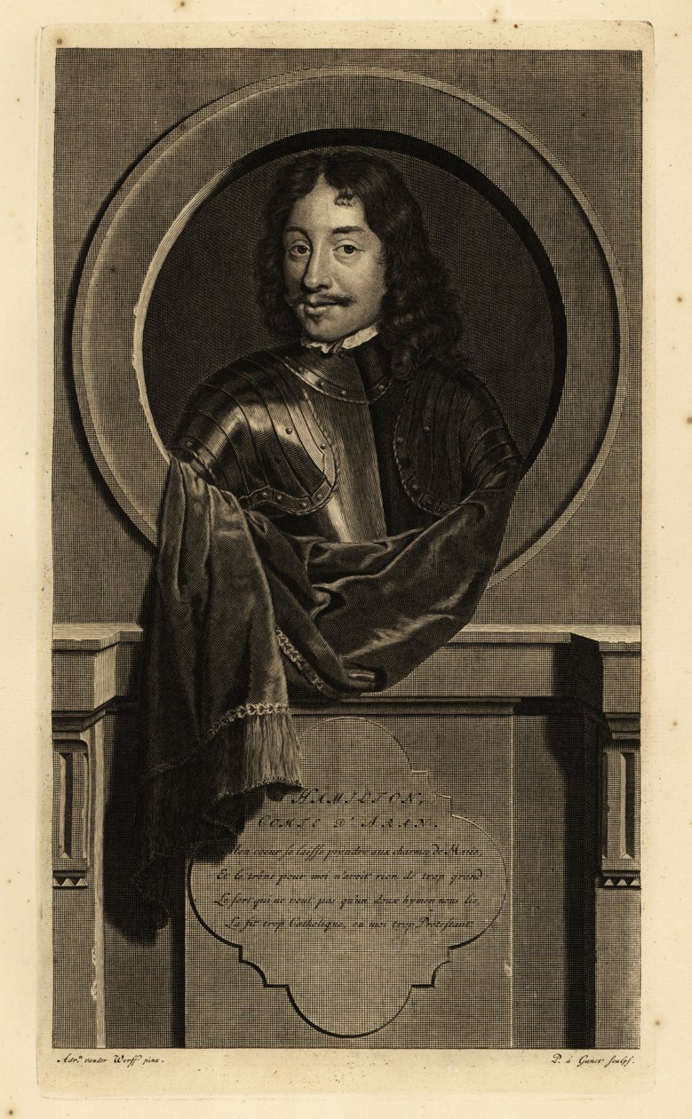 Jamesa Hamiltona autorstwa Adriaan van der (after) Werff