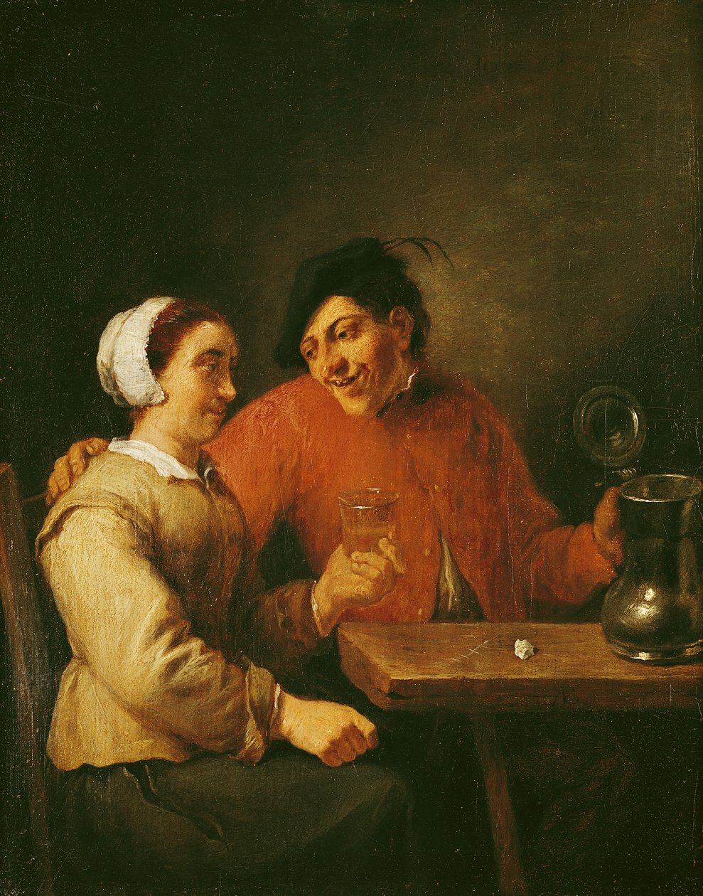 Pijący autorstwa Adriaen Brouwer