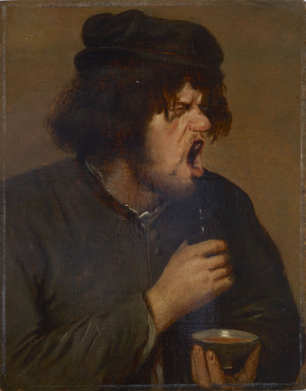Pijący autorstwa Adriaen Brouwer