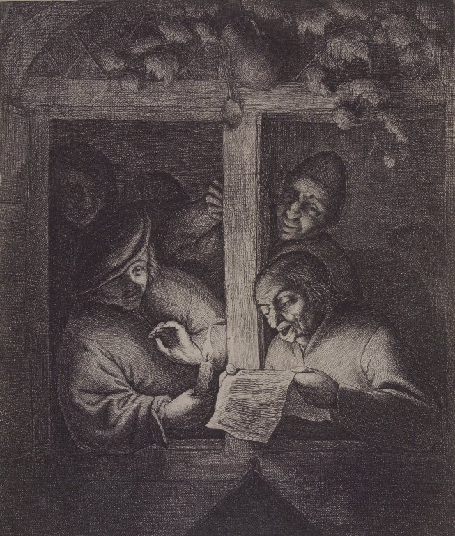 Śpiewacy przy oknie autorstwa Adriaen Jansz. van Ostade