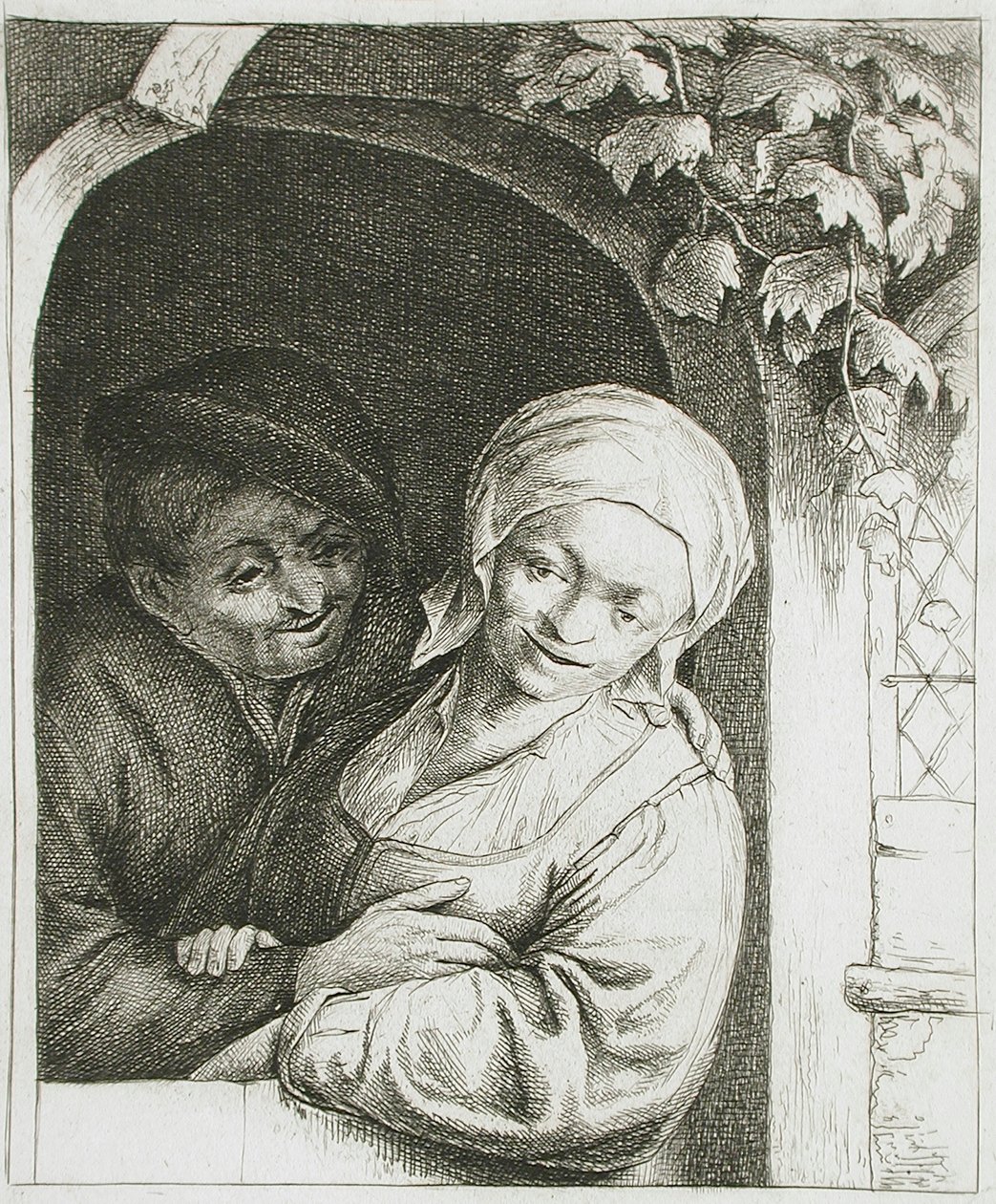 Wiejski romans autorstwa Adriaen Jansz. van Ostade