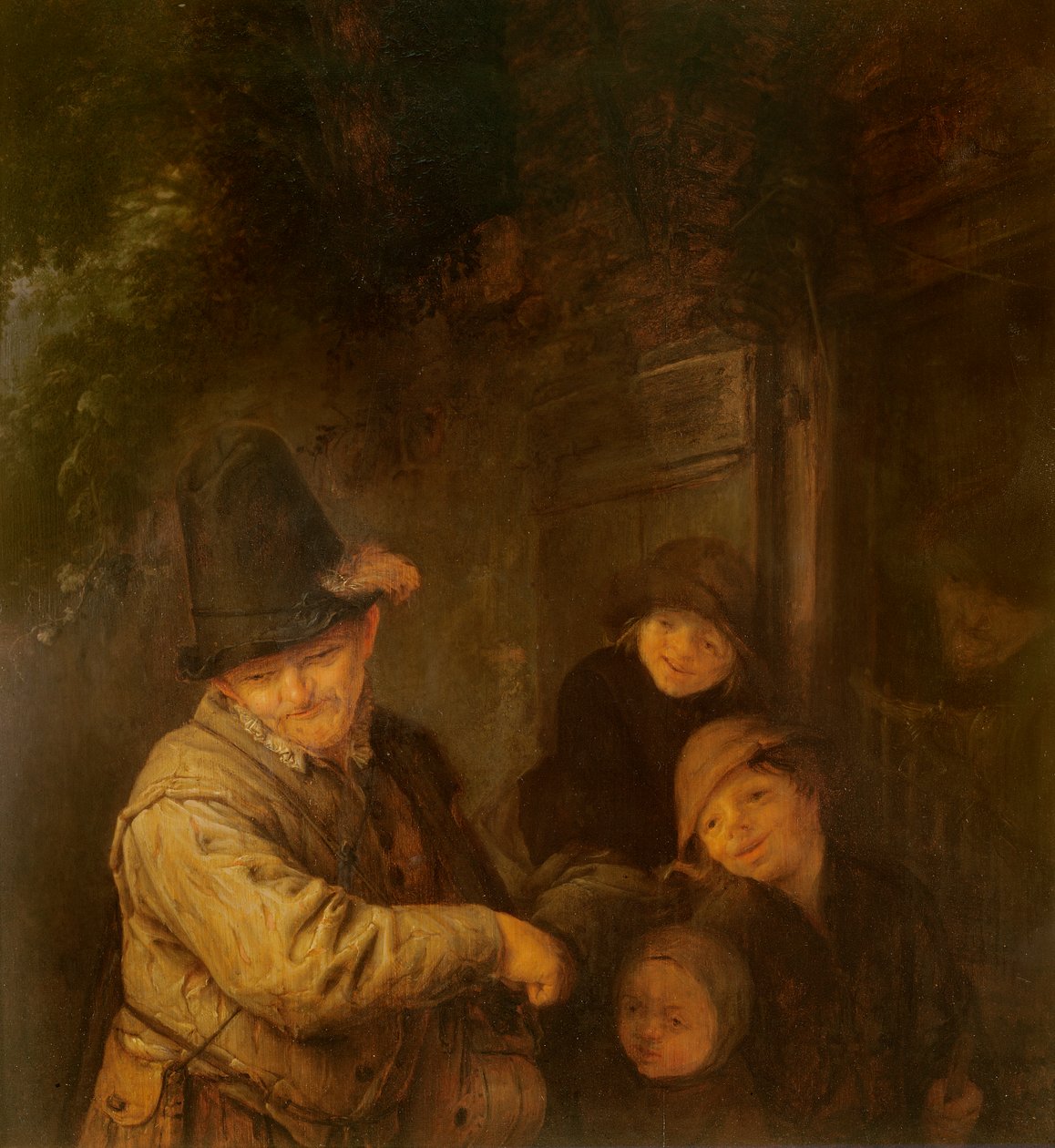 Muzyk wędrowny, XVII wiek autorstwa Adriaen Jansz. van Ostade