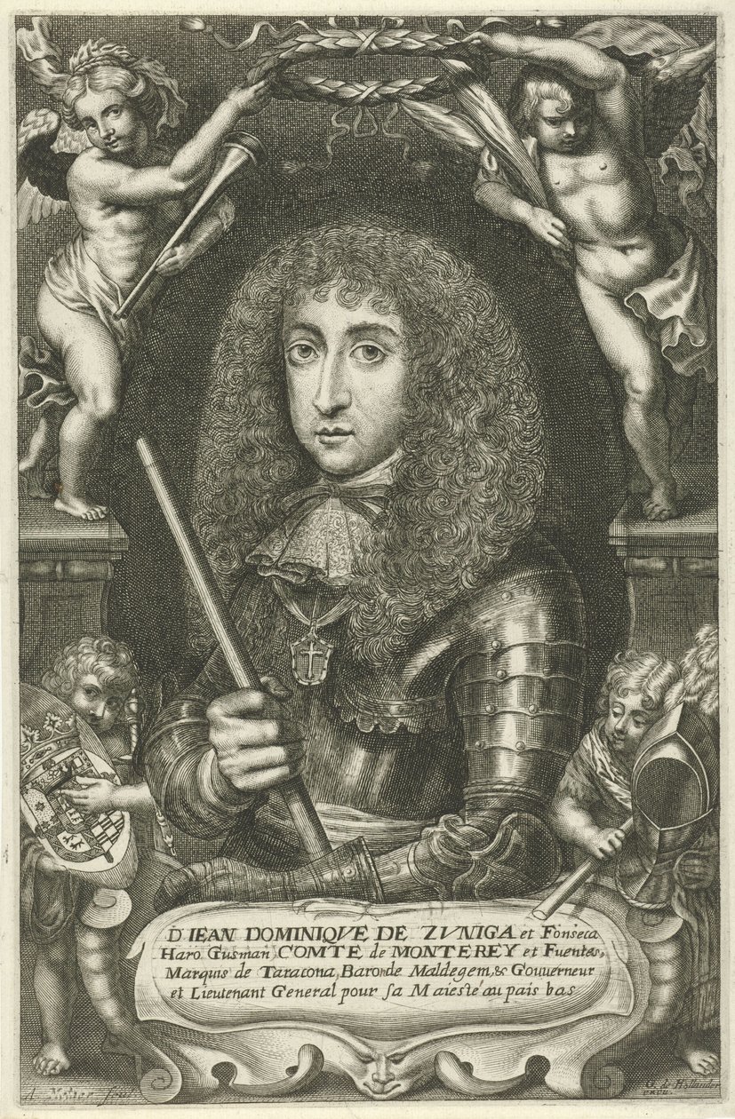 Portret Juana Domingo de Zuñiga y Fonseca autorstwa Adriaen Millaert