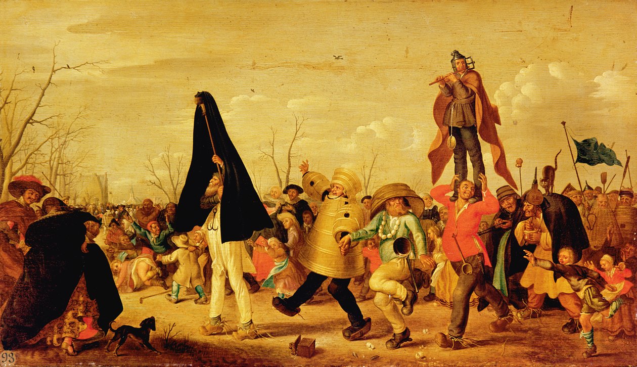 Karnawał autorstwa Adriaen Pietersz van de Venne