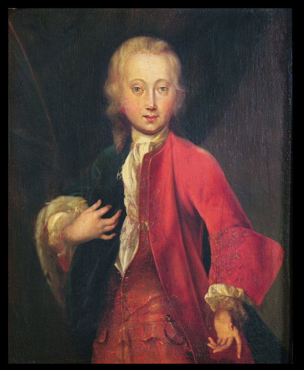 Portret hrabiego Maurice de Saxe (1696-1750) w wieku 15 lat, ok. 1711 autorstwa Adriaan van der Werff