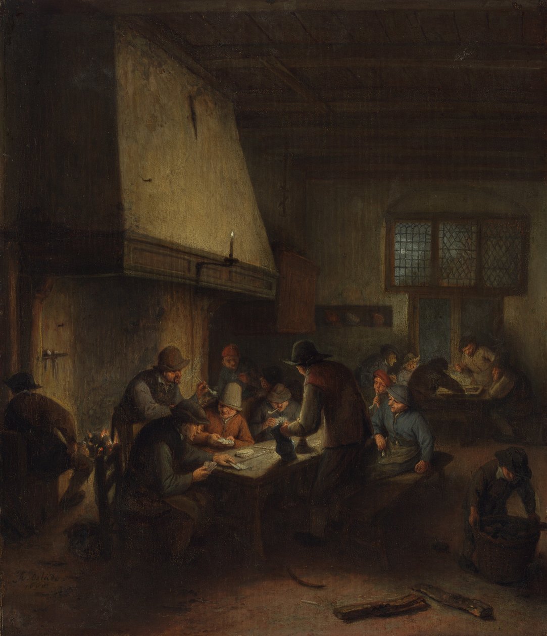 Scena w tawernie autorstwa Adriaen Jansz. van Ostade