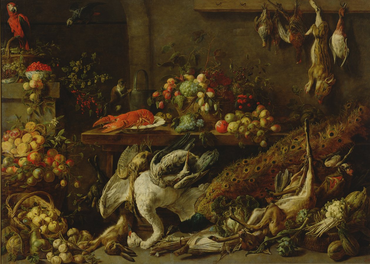 Spiżarnia, 1642 autorstwa Adriaen van Utrecht