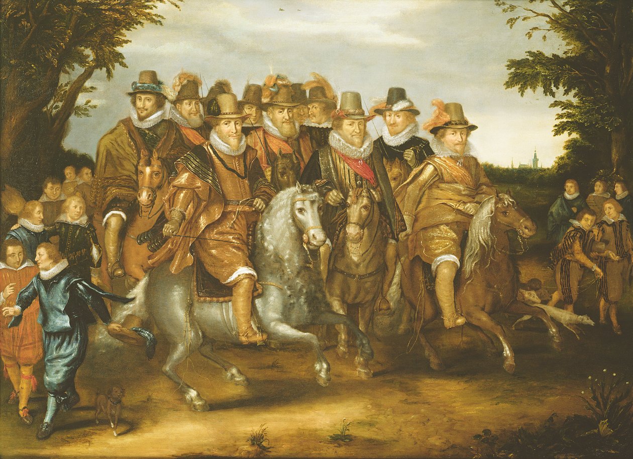 Książęta Orange autorstwa Adriaen van de Venne