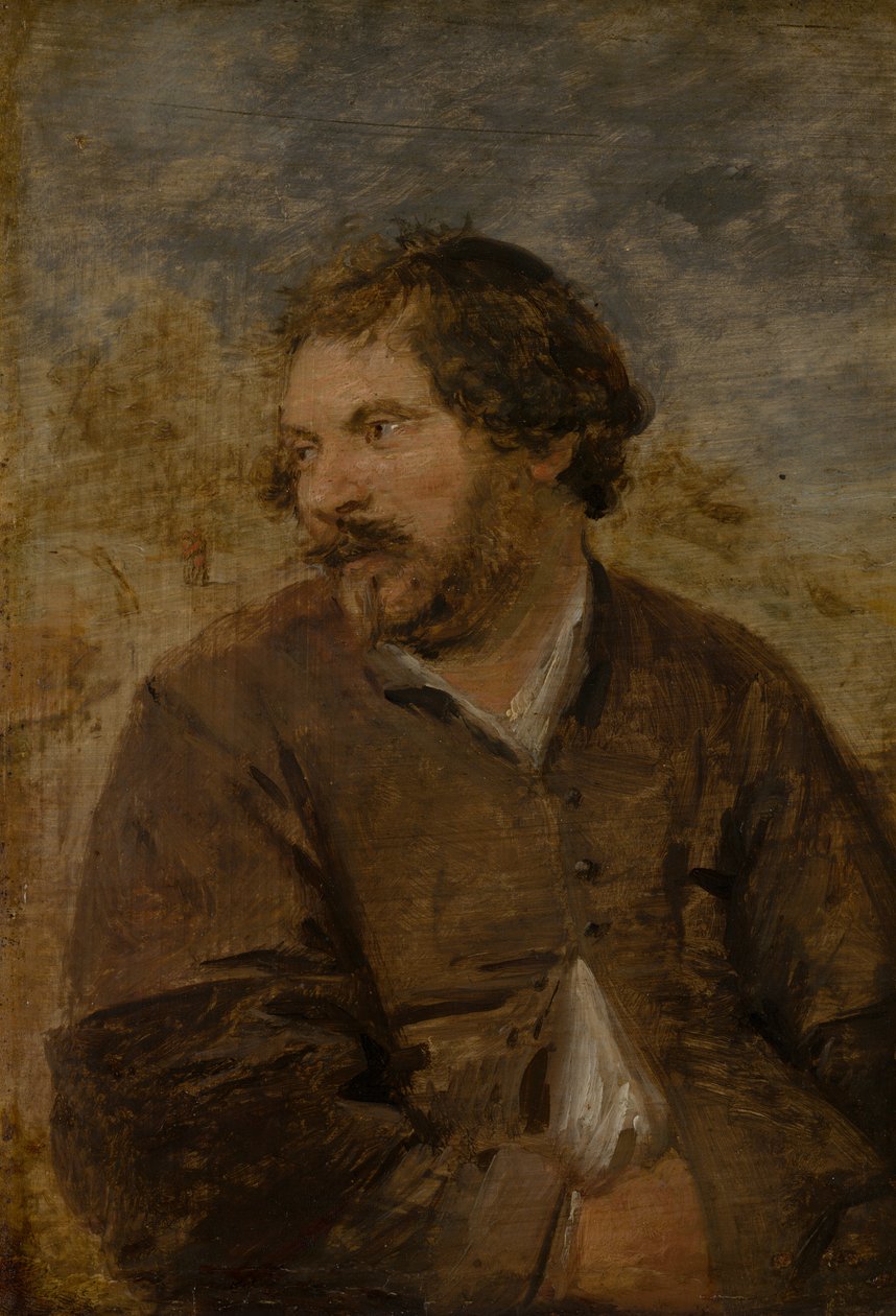 Gruby mężczyzna autorstwa Adriaen Brouwer