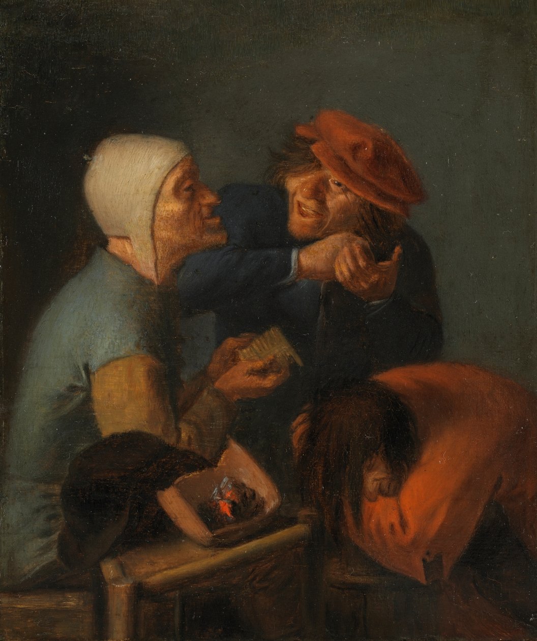 Delousing autorstwa Adriaen Brouwer