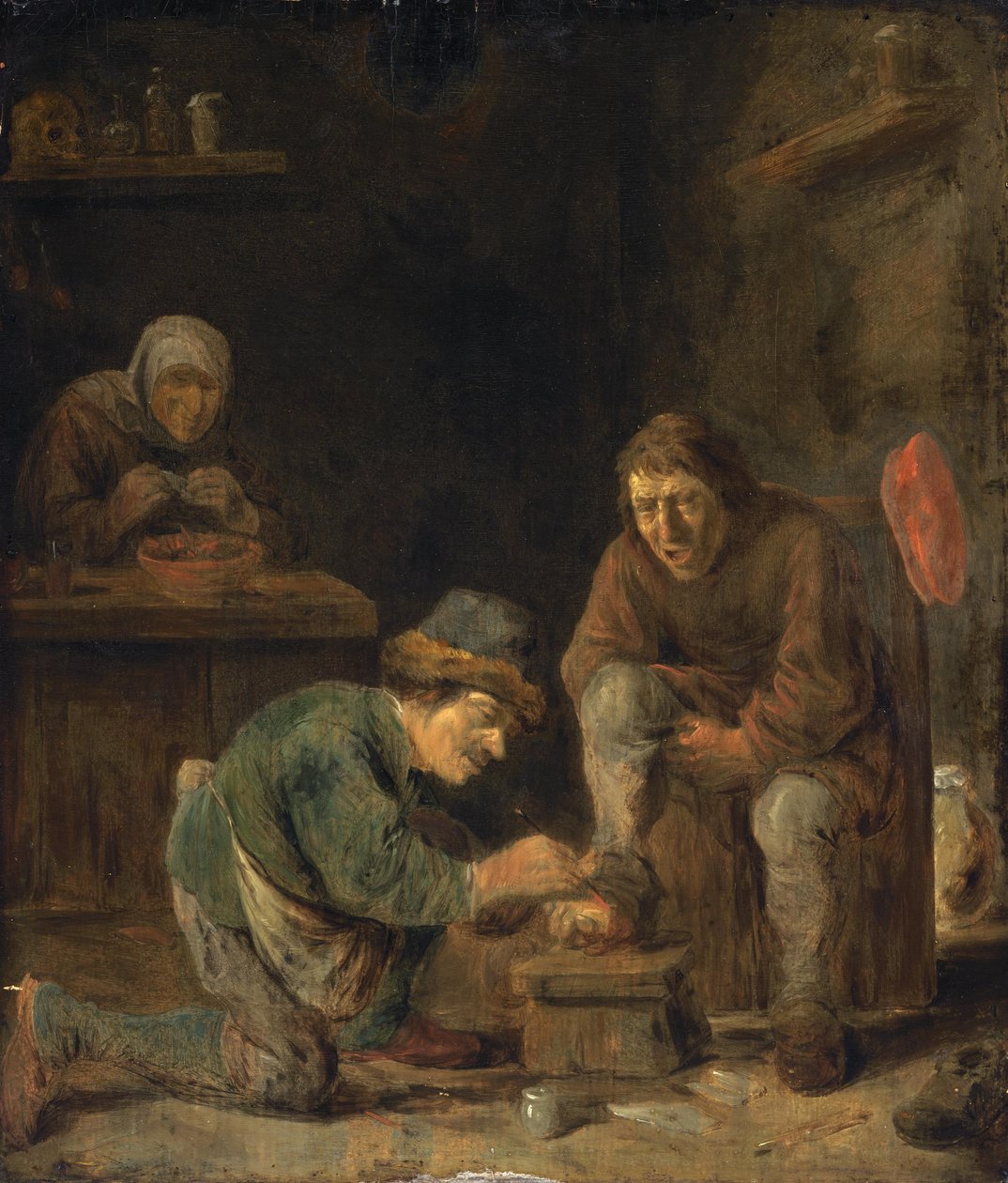 The Foot Doctor autorstwa Adriaen Brouwer