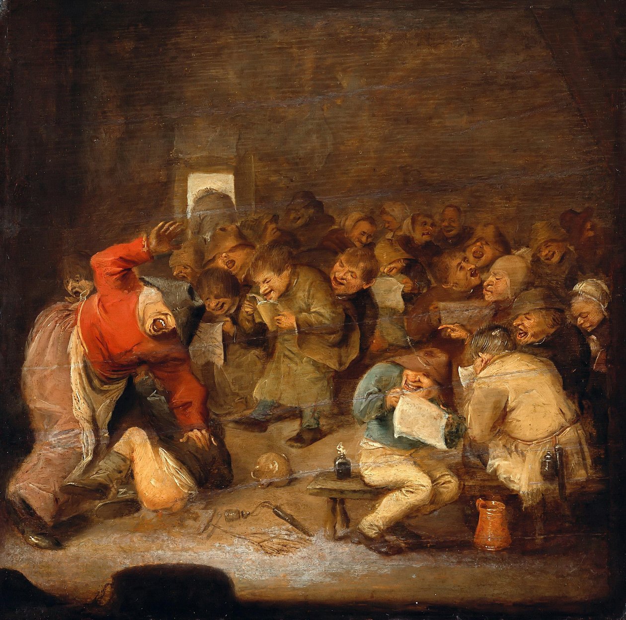 Szkoła autorstwa Adriaen Brouwer