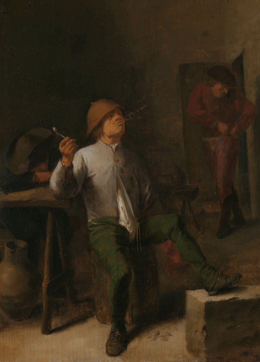 Palacz autorstwa Adriaen Brouwer