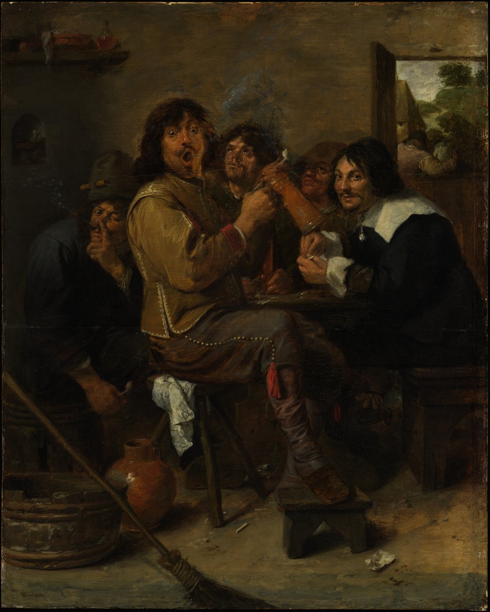 Palacze autorstwa Adriaen Brouwer